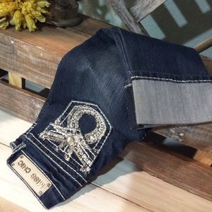 Miss Chic Denim Capri / Crop Jeans